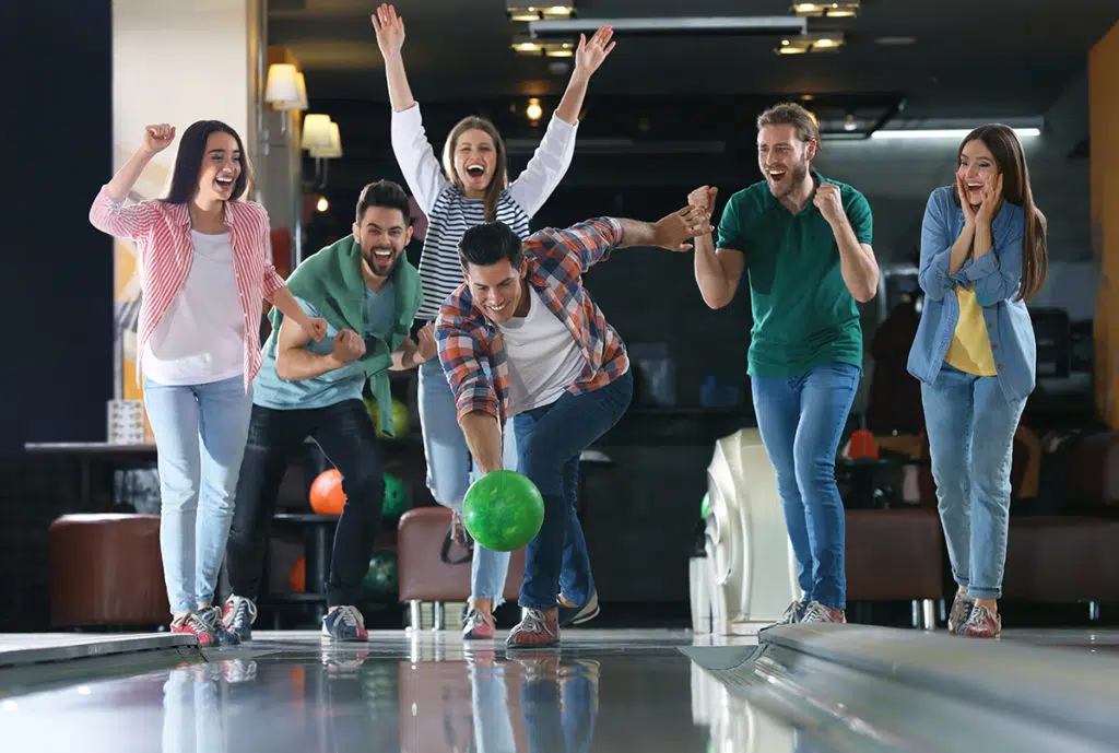 support group bowling for sober activities