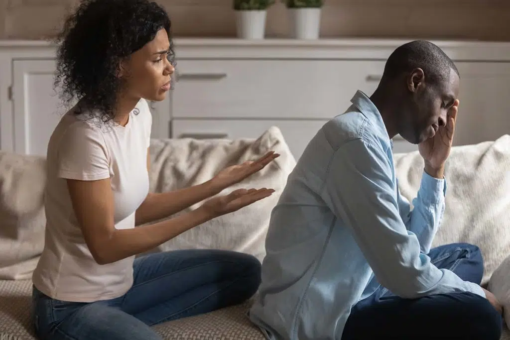 a woman wonders if her spouse is an addict