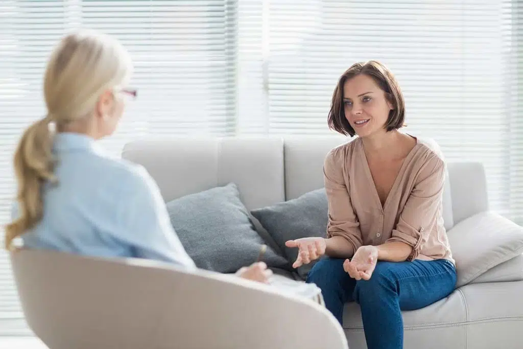 woman needs intensive outpatient program
