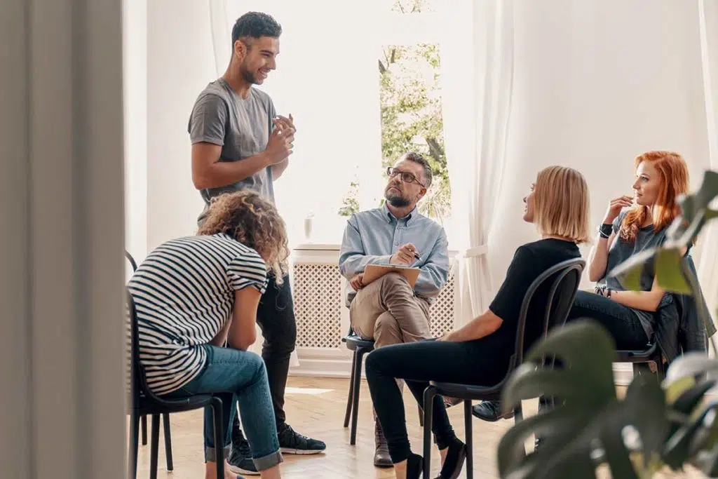 man gets his alcohol addiction treated