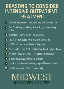 Reasons to choose intensive outpatient treatment