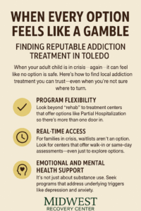 Finding Addiction Treatment Near Me in Toledo