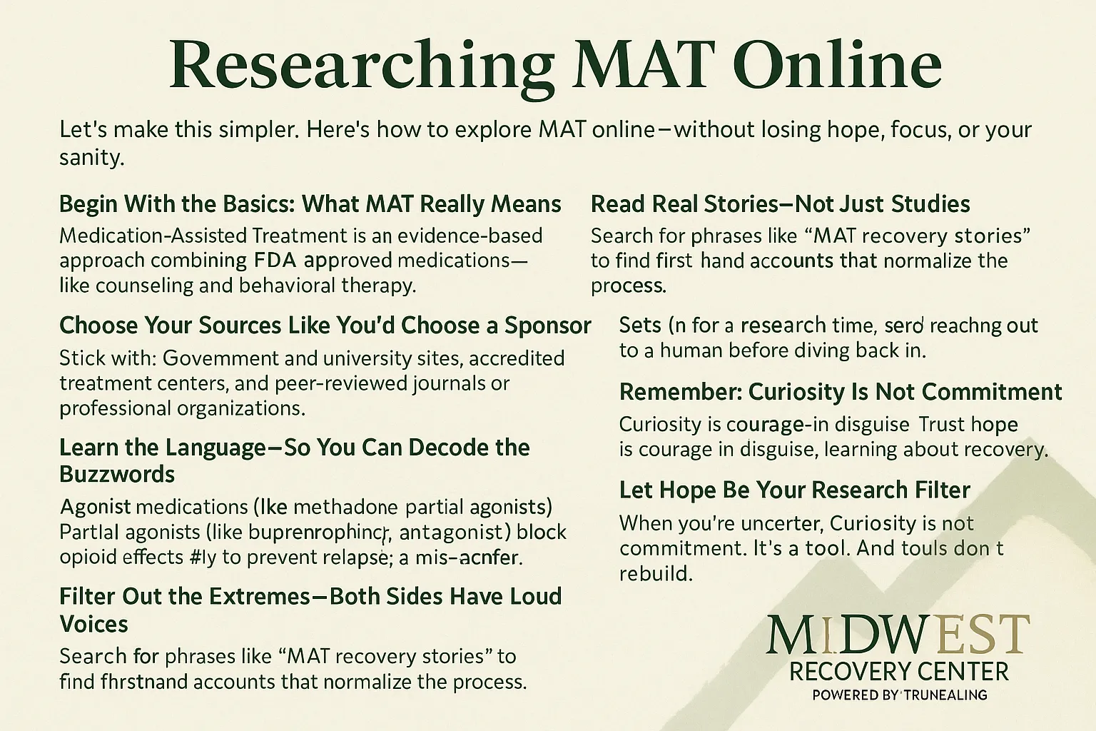 MAT Recovery Insights