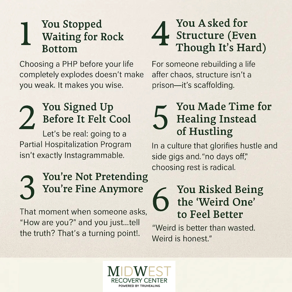 What Choosing PHP Says About Your Strength in Recovery